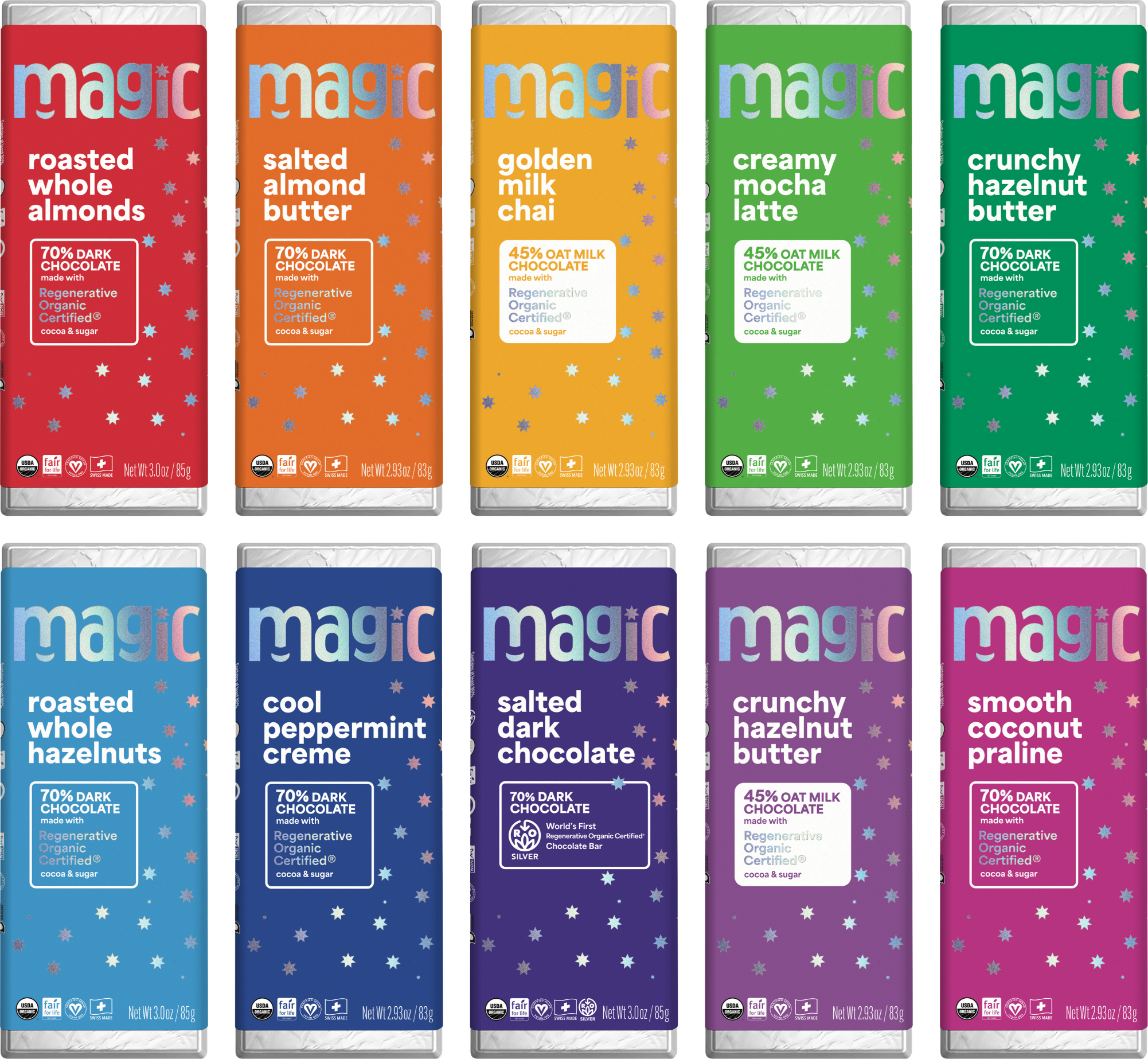 Magic Chocolate Flavors